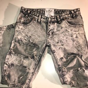 Trashed Free Bird One Teaspoon jeans